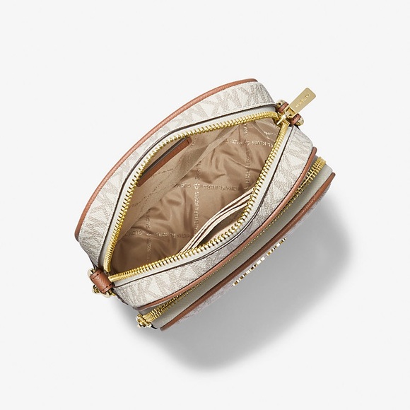 MICHAEL KORS Jet Set Travel Medium Logo Crossbody Bag - Picture 2 of 4